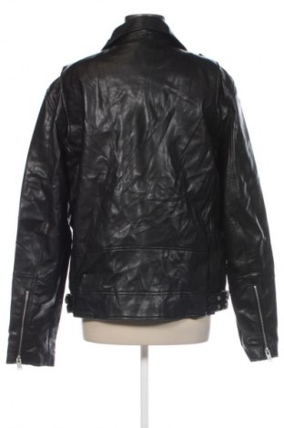 Γυναικείο δερμάτινο μπουφάν Zara, Μέγεθος XXL, Χρώμα Μαύρο, Τιμή 59,99 €