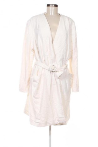 Damski płaszcz H&M, Rozmiar XXL, Kolor Biały, Cena 190,99 zł