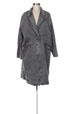 Damenmantel Pull&Bear, Größe M, Farbe Grau, Preis 29,59 €