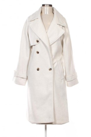 Damenmantel VILA, Größe M, Farbe Ecru, Preis 77,99 €