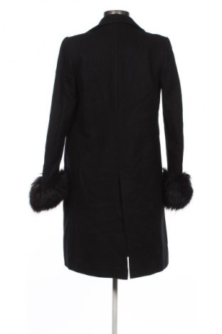 Дамско палто Zara, Размер XS, Цвят Черен, Цена 68,99 лв.