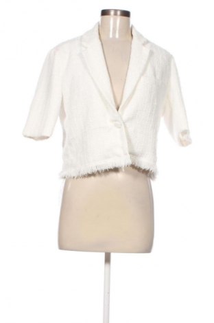 Sacou de femei Elli White, Mărime M, Culoare Alb, Preț 163,99 Lei