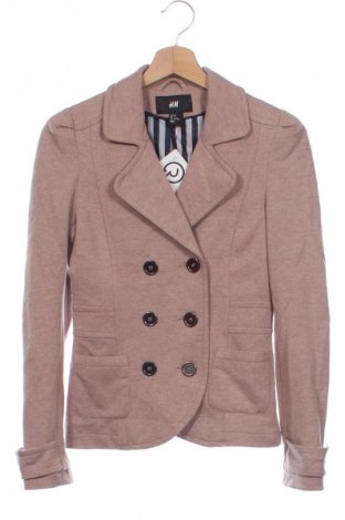 Dámské sako  H&M, Velikost XS, Barva Popelavě růžová, Cena  619,00 Kč
