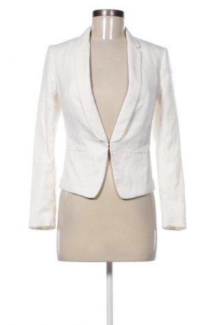 Sacou de femei H&M, Mărime S, Culoare Alb, Preț 126,32 Lei