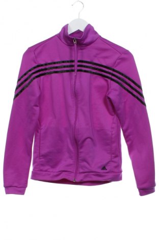 Γυναικεία αθλητική ζακέτα Adidas, Μέγεθος XS, Χρώμα Βιολετί, Τιμή 30,99 €