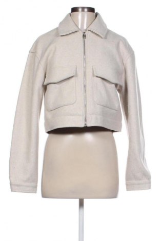 Dámska bunda  Bershka, Veľkosť S, Farba Kremová, Cena  52,53 €