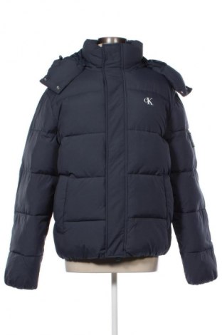 Дамско яке Calvin Klein Jeans, Размер M, Цвят Син, Цена 334,99 лв.