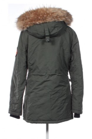 Dámska bunda  Superdry, Veľkosť M, Farba Zelená, Cena  54,95 €