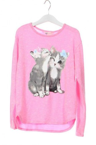 Dětská halenka  H&M, Velikost 8-9y/ 134-140 cm, Barva Růžová, Cena  138,00 Kč
