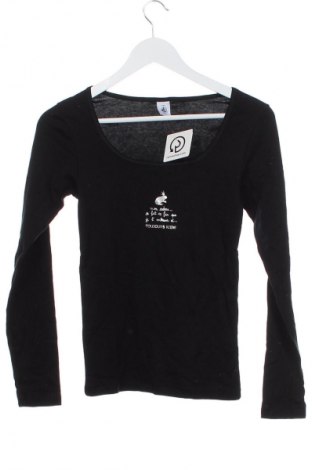 Bluză pentru copii Petit Bateau, Mărime 15-18y/ 170-176 cm, Culoare Negru, Preț 67,99 Lei