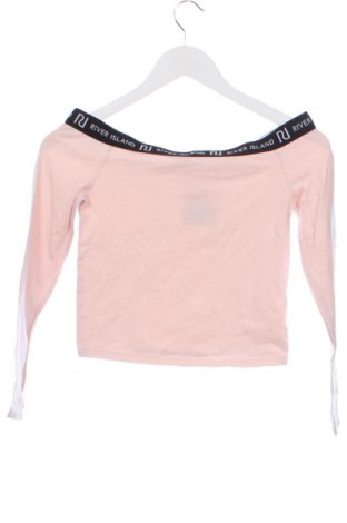 Детска блуза River Island, Размер 11-12y/ 152-158 см, Цвят Розов, Цена 23,18 лв.