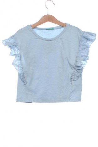 Bluză pentru copii United Colors Of Benetton, Mărime 9-10y/ 140-146 cm, Culoare Albastru, Preț 48,99 Lei