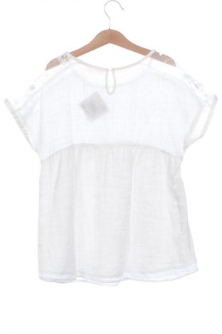Детска блуза Zara, Размер 11-12y/ 152-158 см, Цвят Бял, Цена 14,00 лв.