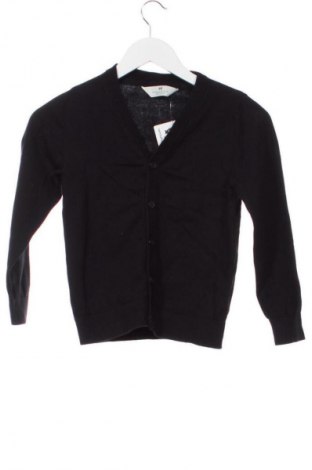 Pulover cu nasturi pentru copii H&M, Mărime 6-7y/ 122-128 cm, Culoare Negru, Preț 45,00 Lei
