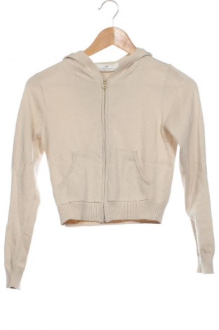 Pulover cu nasturi pentru copii H&M, Mărime 10-11y/ 146-152 cm, Culoare Bej, Preț 45,00 Lei
