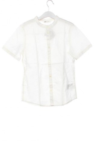 Cămașă pentru copii H&M, Mărime 7-8y/ 128-134 cm, Culoare Alb, Preț 47,00 Lei