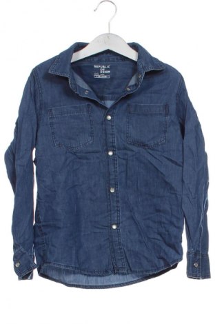 Cămașă pentru copii Oviesse, Mărime 6-7y/ 122-128 cm, Culoare Albastru, Preț 37,99 Lei