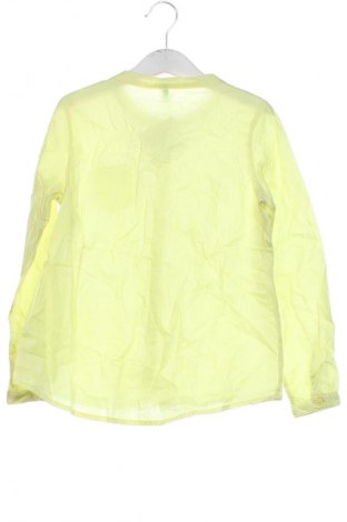 Cămașă pentru copii United Colors Of Benetton, Mărime 7-8y/ 128-134 cm, Culoare Galben, Preț 78,99 Lei