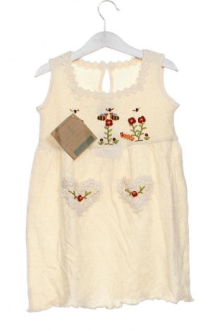 Kinderkleid Native, Größe 5-6y/ 116-122 cm, Farbe Beige, Preis 32,99 €