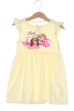 Kinderkleid Sinsay, Größe 4-5y/ 110-116 cm, Farbe Gelb, Preis € 12,99