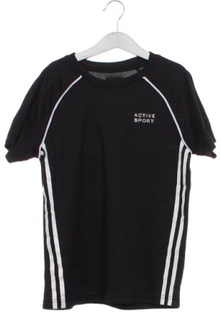 Kinder T-Shirt Active, Größe 8-9y/ 134-140 cm, Farbe Schwarz, Preis 6,99 €