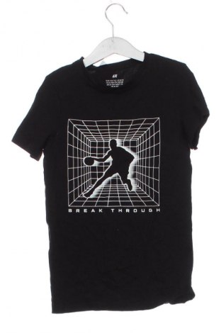 Tricou pentru copii H&M, Mărime 8-9y/ 134-140 cm, Culoare Negru, Preț 33,99 Lei