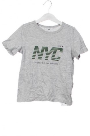 Παιδικό μπλουζάκι H&M, Μέγεθος 3-4y/ 104-110 εκ., Χρώμα Γκρί, Τιμή 6,99 €