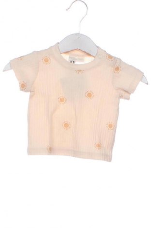 Dětské tričko  H&M, Velikost 0-1m/ 50 cm, Barva Béžová, Cena  241,00 Kč
