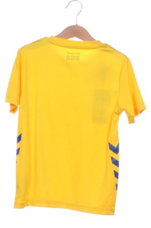 Детска тениска Hummel, Размер 4-5y/ 110-116 см, Цвят Жълт, Цена 36,00 лв.