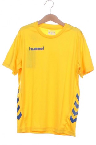 Детска тениска Hummel, Размер 8-9y/ 134-140 см, Цвят Жълт, Цена 36,00 лв.