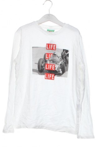 Kinder T-Shirt United Colors Of Benetton, Größe 10-11y/ 146-152 cm, Farbe Weiß, Preis € 10,99
