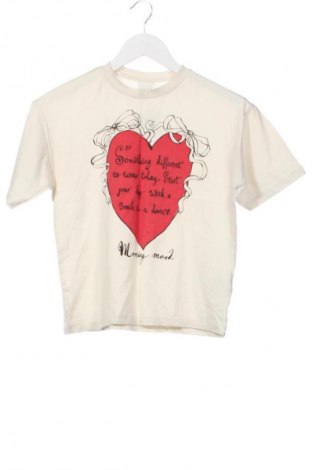 Tricou pentru copii Zara, Mărime 9-10y/ 140-146 cm, Culoare Ecru, Preț 30,00 Lei