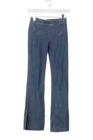 Blugi pentru copii H&M, Mărime 11-12y/ 152-158 cm, Culoare Albastru, Preț 84,71 Lei