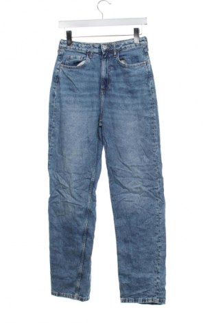 Детски дънки H&M, Размер 14-15y/ 168-170 см, Цвят Син, Цена 32,99 лв.
