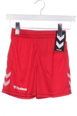 Детски къс панталон Hummel, Размер 6-7y/ 122-128 см, Цвят Червен, Цена 40,00 лв.