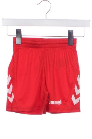 Детски къс панталон Hummel, Размер 4-5y/ 110-116 см, Цвят Червен, Цена 18,00 лв.