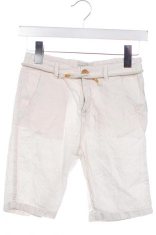 Детски къс панталон Zara, Размер 7-8y/ 128-134 см, Цвят Бежов, Цена 11,40 лв.