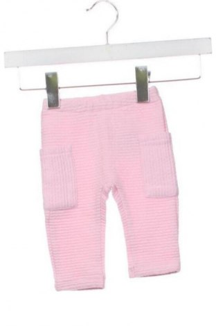 Детски панталон United Colors Of Benetton, Размер 3-6m/ 62-68 см, Цвят Розов, Цена 25,00 лв.