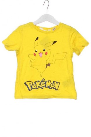 Μπλουζάκι αμάνικο παιδικό H&M, Μέγεθος 3-4y/ 104-110 εκ., Χρώμα Κίτρινο, Τιμή 6,99 €