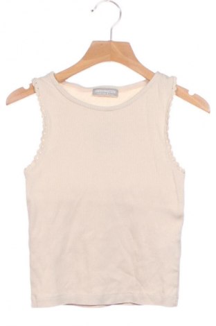 Μπλουζάκι αμάνικο παιδικό Unbranded, Μέγεθος 8-9y/ 134-140 εκ., Χρώμα Εκρού, Τιμή 6,14 €
