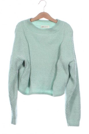 Dziecięcy sweter H&M, Rozmiar 12-13y/ 158-164 cm, Kolor Zielony, Cena 28,99 zł