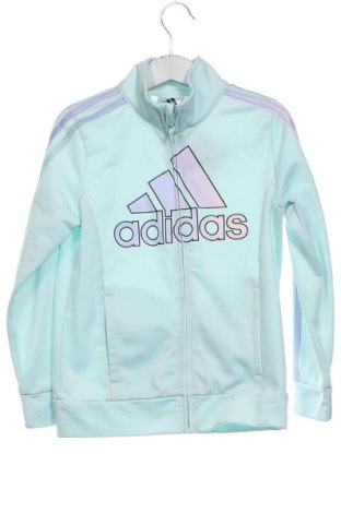 Bluză de trening, pentru copii Adidas, Mărime 6-7y/ 122-128 cm, Culoare Albastru, Preț 89,47 Lei