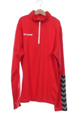 Детско спортно горнище Hummel, Размер 15-18y/ 170-176 см, Цвят Червен, Цена 62,00 лв.