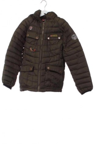 Geacă pentru copii Geographical Norway, Mărime 7-8y/ 128-134 cm, Culoare Verde, Preț 318,42 Lei