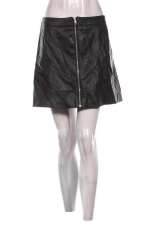 Lederrock H&M Divided, Größe M, Farbe Schwarz, Preis € 13,99