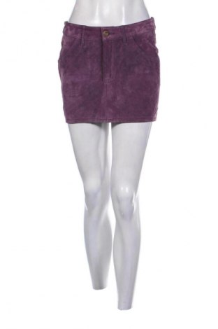 Kožená sukňa  H&M Divided, Veľkosť S, Farba Fialová, Cena  29,74 €