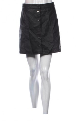 Lederrock H&M Divided, Größe M, Farbe Schwarz, Preis € 9,74