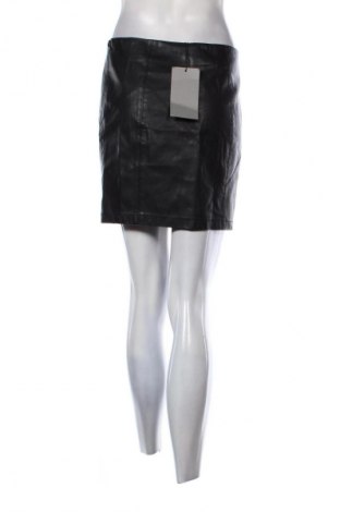 Lederrock Vero Moda, Größe M, Farbe Schwarz, Preis 31,99 €