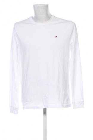 Bluză de bărbați Tommy Jeans, Mărime L, Culoare Alb, Preț 367,99 Lei
