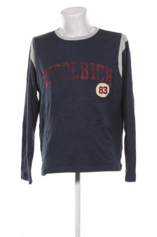 Ανδρική μπλούζα Woolrich, Μέγεθος L, Χρώμα Μπλέ, Τιμή 61,99 €